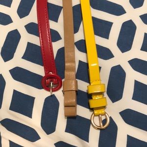 Assorted belts for one price